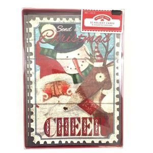 Holiday | Box Of 32 Holiday Christmas Cards 8 Designs | Poshmark